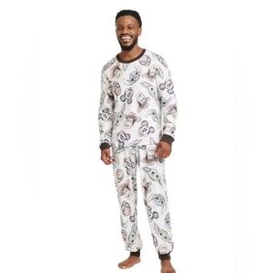 Brand New Men's Disney 100 Character Mash Up 2pc Matching Family Pajama Set